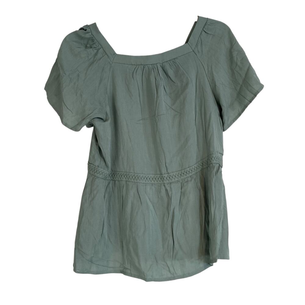 Nwt Baltic Born Unity Button Down Sage Green Rayo… - image 3